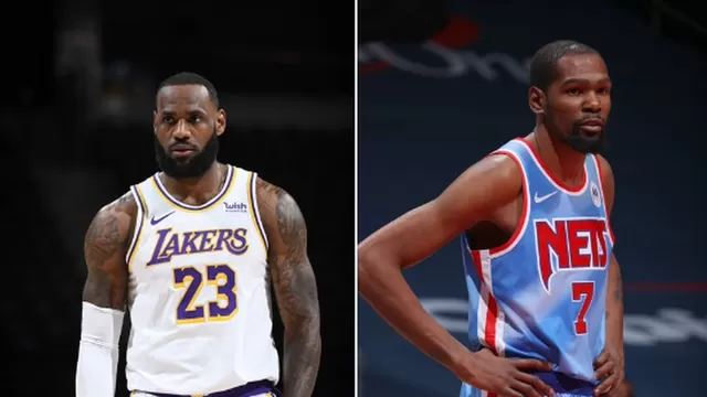 NBA: LeBron James y Kevin Durant serán los capitanes del All-Star Game