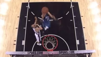 NBA: Manu Ginóbili y un humillante tapón en el Spurs - Timberwolves