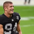 NFL: Carl Nassib, primer jugador en activo que admite públicamente su homosexualidad