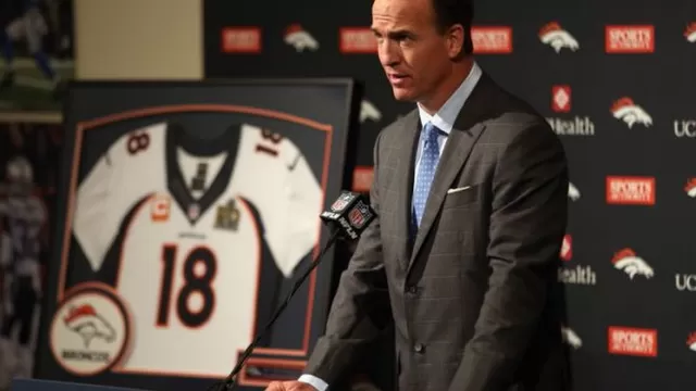 NFL: Peyton Manning dijo adiós a brillante carrera en medio de lágrimas