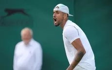 Nick Kyrgios avanzó a la segunda ronda de Wimbledon en medio de polémica con fanáticos - Noticias de nick-kyrgios