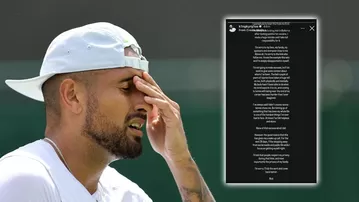 Nick Kyrgios fue suspendido por dar positivo a un metabolito de cocaína tras el ATP 250 de Mallorca