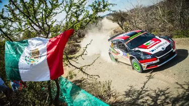 Nicolás Fuchs comenzó su participación en México por el Mundial de Rally