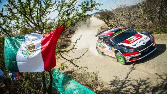 Nicolás Fuchs comenzó su participación en México por el Mundial de Rally