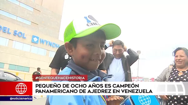 Niño peruano se consagró campeón panamericano de ajedrez y pidió curioso premio