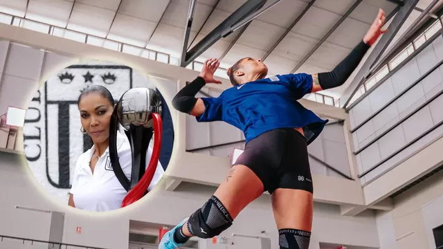 Cenaida Uribe, jefa del equipo de vóley de Alianza Lima, ratificó la posición del equipo de cara al debut. | AD