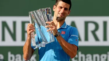 Novak Djokovic campeón del Indian Wells tras vencer a Roger Federer