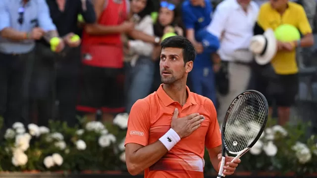 Nole sigue firme rumbo al título. | Foto: AFP/Video: @TennisTV