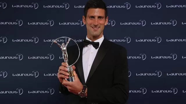 Novak Djokovic ganó por tercera vez el Premio Laureus