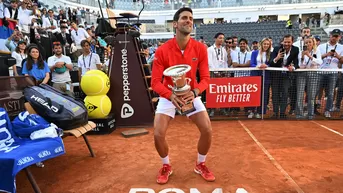 Novak Djokovic se consagró campeón del Masters 1000 de Roma por sexta vez