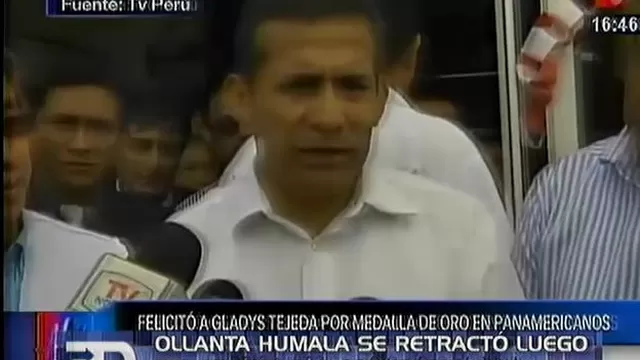 Ollanta Humala se rectificó y le dio su apoyo a Mauricio Fiol