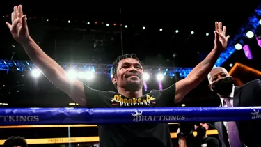 Manny Pacquiao tiene 42 años | Foto: AFP.