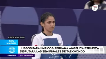 París 2024: Angélica Espinoza en la final de Taekwondo