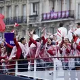 París 2024: Así se presentó el Team Perú en la inauguración  de los Juegos Olímpicos