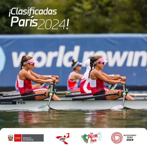 Las hermanas Alessia y Valeria Palacios clasificaron a París 2024. | Fuente: IPD