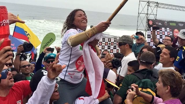 ¡Perú campeón! Analí Gómez ganó el Mundial de Surf en Punta Rocas