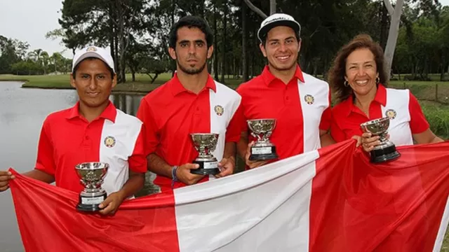 Perú clasificó a Mundial de Golf tras proclamarse campeón sudamericano