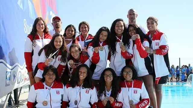 ¡Histórico! Perú clasificó por primera vez al Mundial Junior de Waterpolo Femenino 