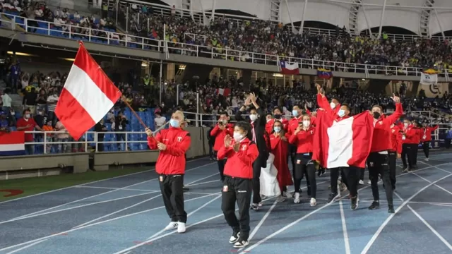 Perú desfiló en la inauguración de los Juegos Panamericanos Junior Cali 2021