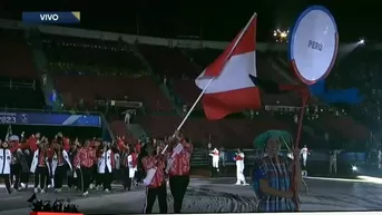 Perú desfiló en la inauguración de los Juegos Panamericanos Santiago 2023