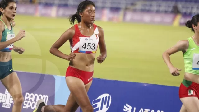 Perú ganó su primer oro en los Panamericanos Junior gracias a Sofía Mamani en los 10 000m