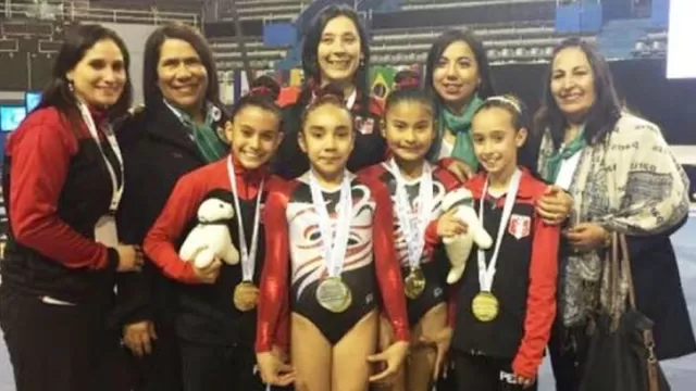 Perú logró dos medallas de oro en el Sudamericano de Gimnasia Artística