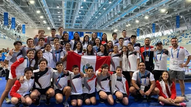 Perú logró ocho medallas en la II Copa UANA Panamericana de Natación