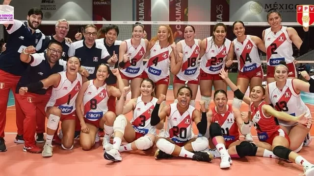 Perú superó a Cuba en partido válido a la primera fecha de la Copa Panamaricana de Vóley / FPV