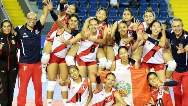 Selección peruana de vóley se quedó con el sub campeonato de la Copa Panamericana U17 / Foto: @Norceca_Info