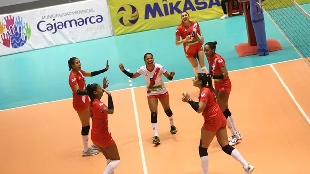 Perú debutó con victoria en el Sudamericano Femenino de Vóley
