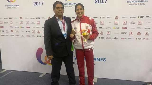 Peruana Alexandra Grande obtuvo medalla de oro en los World Games de Polonia