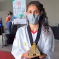 Peruana Angélica Espinoza se coronó campeona en el Para-Panamericano 2021 de Taekwondo