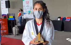 Peruana Angélica Espinoza se coronó campeona en el Para-Panamericano 2021 de Taekwondo - Noticias de taekwondo
