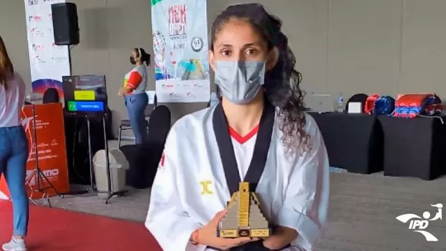 Peruana Angélica Espinoza se coronó campeona en el Para-Panamericano 2021 de Taekwondo