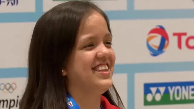 Peruana Giuliana Poveda consiguió medalla de oro en el Mundial de Parabádminton