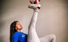 Peruana Maria Claudia Araujo necesita apoyo para participar en el Mundial de Freestyle Fútbol - Noticias de freestyle