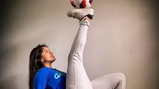 Peruana Maria Claudia Araujo necesita apoyo para participar en el Mundial de Freestyle Fútbol