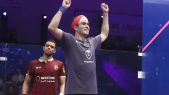 Peruano Diego Elías ganó el Golpe del año 2023 en Squash