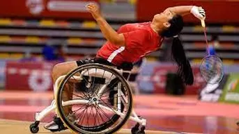 Pilar Jáuregui y Giuliana Poveda en semifinales del Mundial de Parabádminton