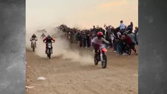 Piura: Un accidente en competencia de motocross dejó dos muertos