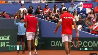 En un reñido partido donde siempre se mantuvieron arriba, el dueto portugués se metió en carrera. | TV Perú