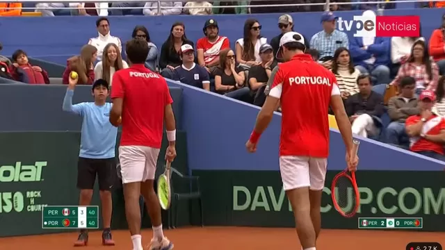En un reñido partido donde siempre se mantuvieron arriba, el dueto portugués se metió en carrera. | TV Perú