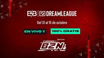 Ver EN VIVO y EN DIRECTO os Closed Qualifiers de DreamLeague GRATIS por la señal de Boom Zone / Fuente: AD
