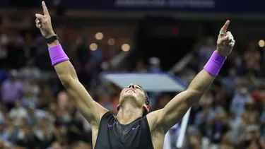 Nadal conquistó de décimo noveno Grand Slam. | Foto: AFP