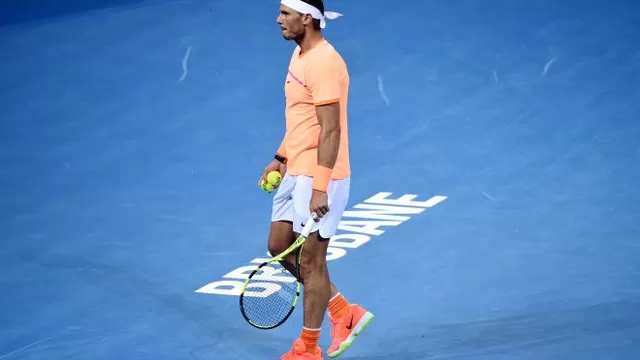Rafael Nadal fue eliminado por Raonic en cuartos de final de Brisbane