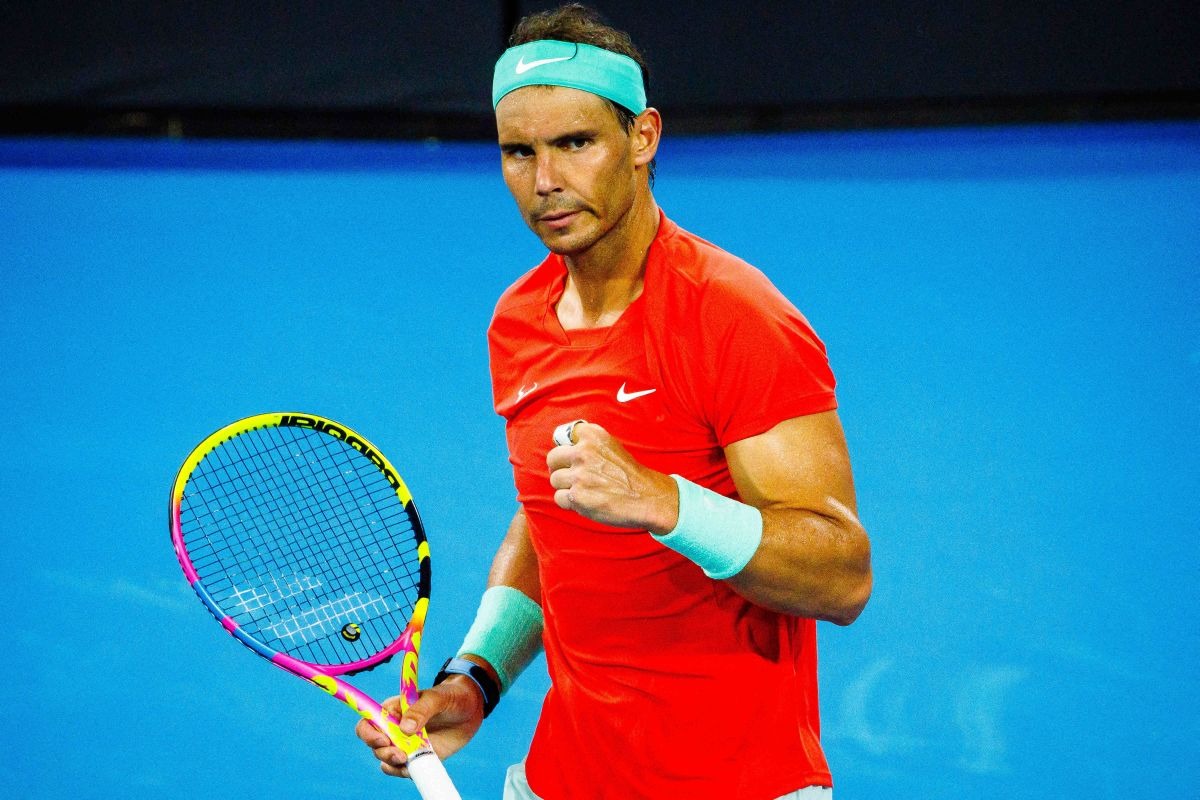 Rafael Nadal ganó 6-1 y 6-2. | Foto: AFP