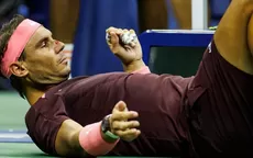 Rafael Nadal se rompió la nariz con un raquetazo en triunfo en el US Open - Noticias de haaland