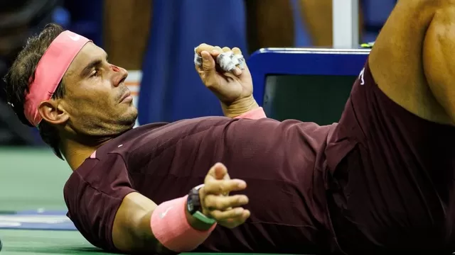 Rafael Nadal se rompió la nariz con un raquetazo en triunfo en el US Open