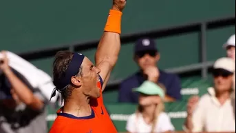 Rafael Nadal venció en duelo eléctrico a Kyrgios en Indian Wells