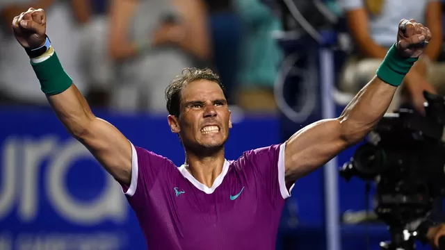 Rafael Nadal venció a un duro Paul y va a semifinales del Abierto Mexicano